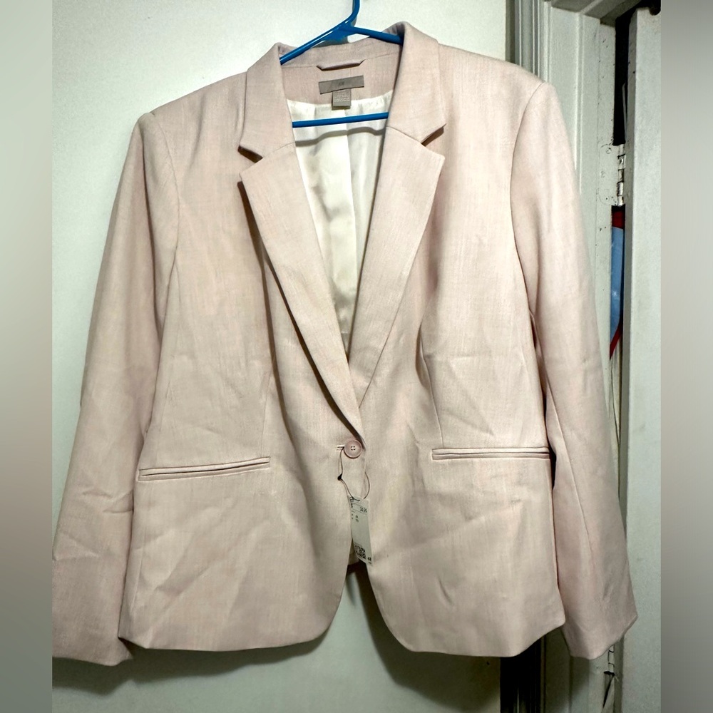 Light pink blazer by H&am BRAND NEW